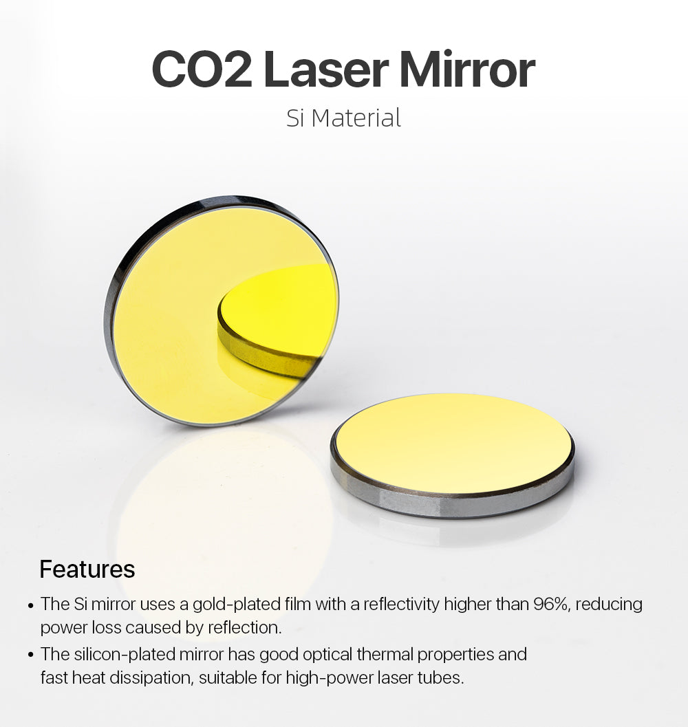 Raylasers CO2 Laser Si Reflective Mirror Lens Sale In Bulk