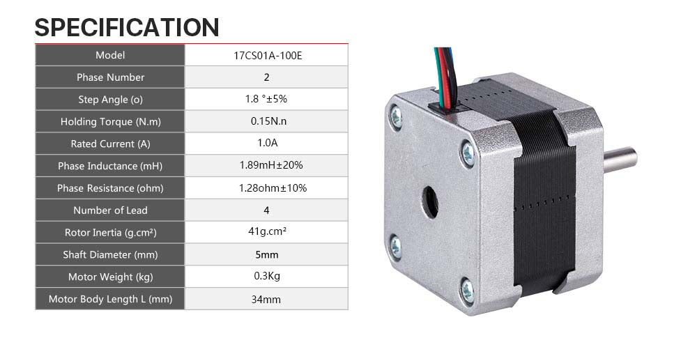 17 stepper motor cnc stepper motor