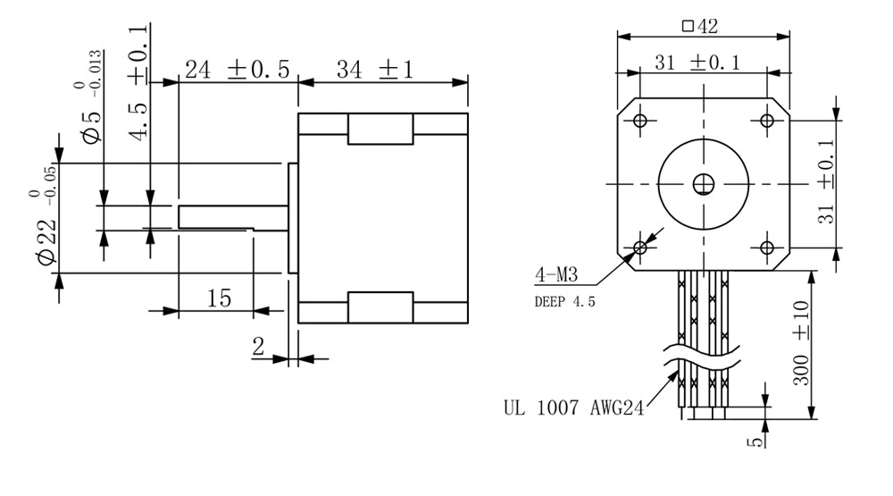 Stepping motor for medical devices