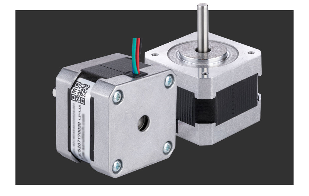 0.9 degree 3d printer 2.77v dc motor 400 full step nema 17 lead screw stepper motor with 4 wire