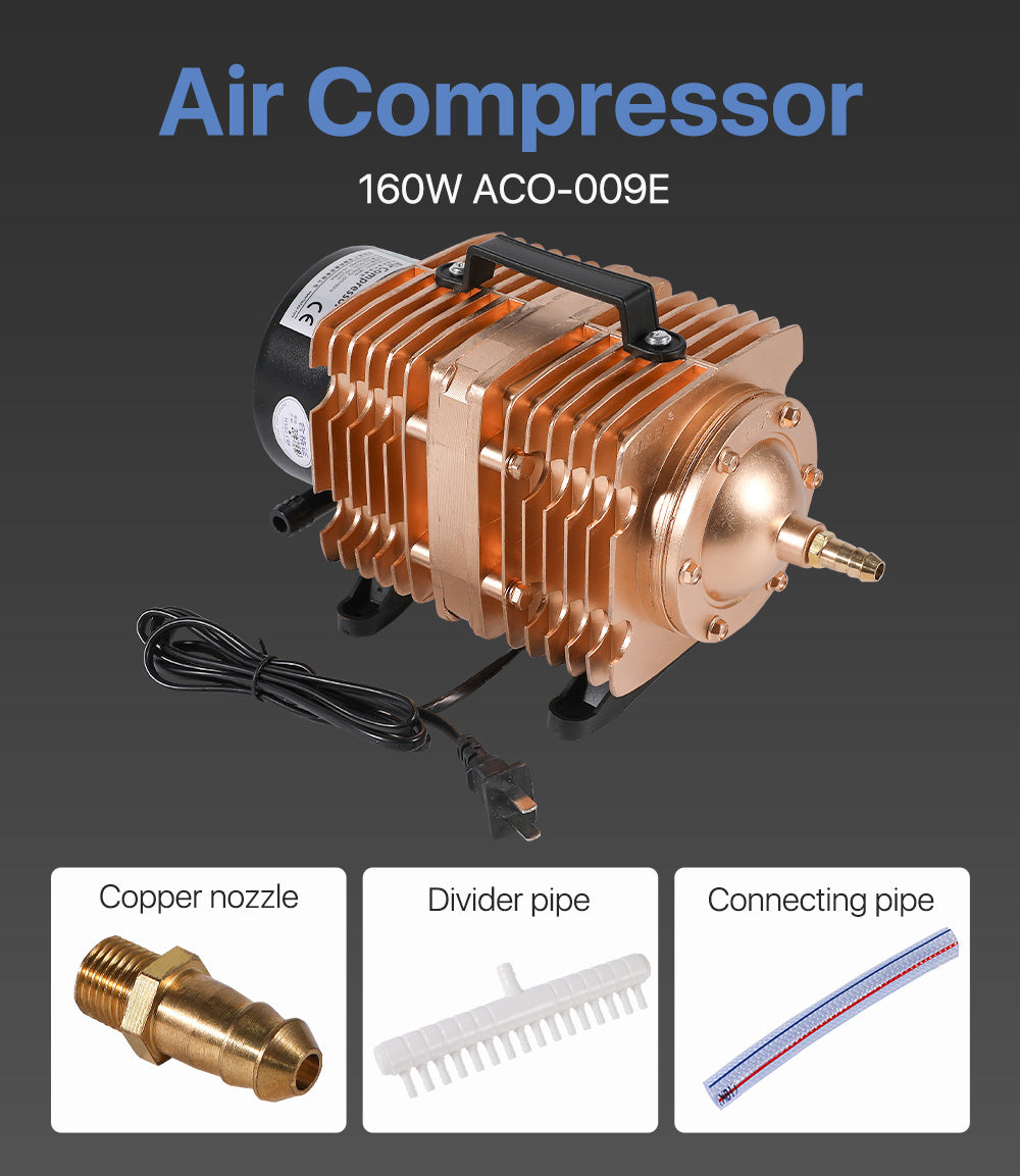 Raylasers 160W Hailea Air Compressor Pump