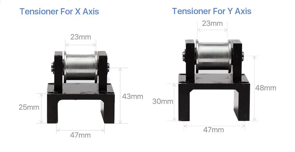 C Series CO2 Laser Metal Parts Mechanical Parts Set Transmission Laser head