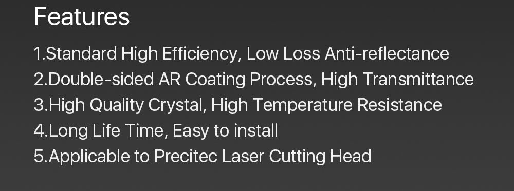 Raylasers Collimating & Focusing Lens For Precitec HPSSL Laser Cutting Head