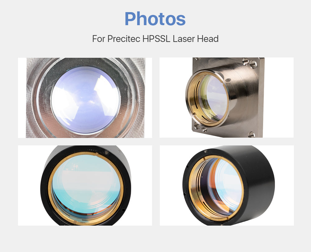 Raylasers Collimating & Focusing Lens For Precitec HPSSL Laser Cutting Head