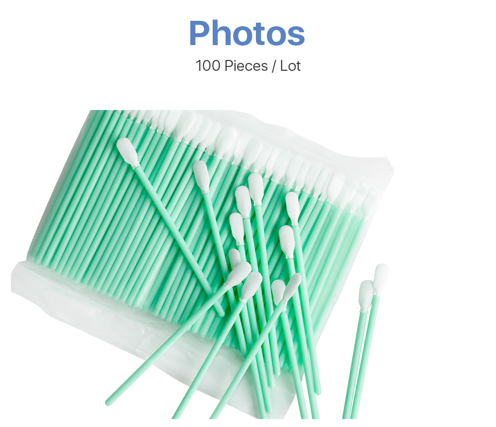 Raylasers Cotton Swab for Cleaning Laser Lens & Mirror 100PCS/Lot