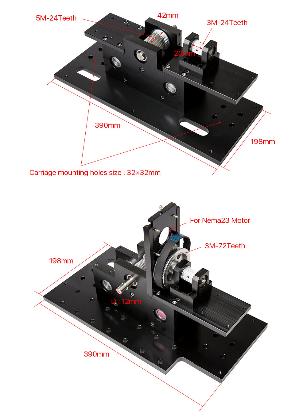 LC Mechanical Components Mechanical Set LC (Large Size)Motor &Head