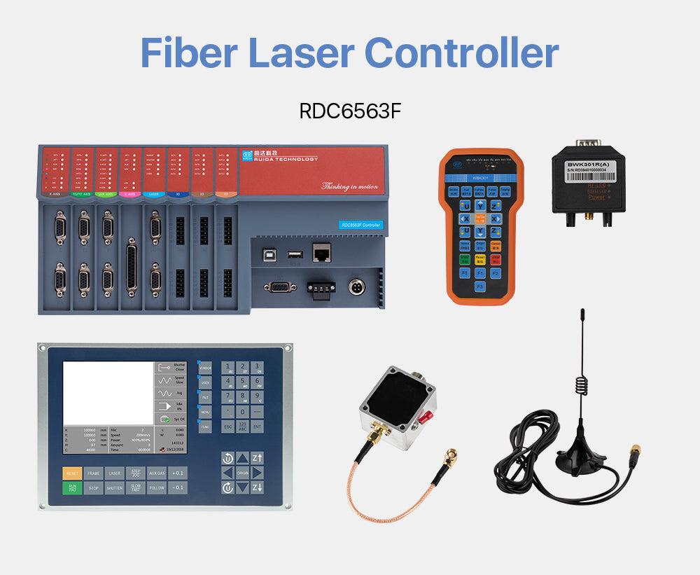 Raylasers Rudia RDC6563F Fiber Laser Cutting Control System