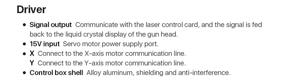 Laser Welding System BWT15 Welding Head Set