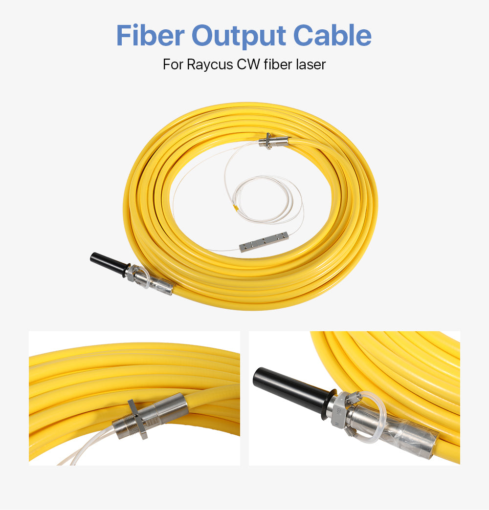 Raylasers Fiber Output Cable For Raycus CW Fiber Laser