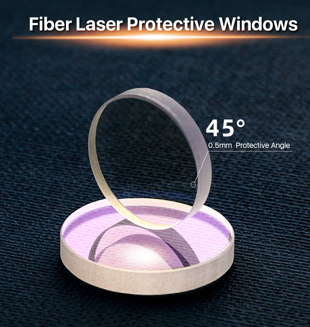 Raylasers JGS1 JGS2 Fused Silica Fiber Laser Protective Windows Sale In Bulk