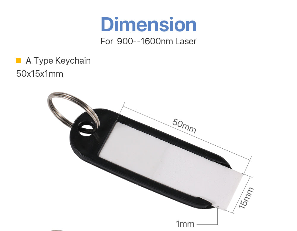 Raylasers IR Detection Alignment Card For Laser Marking