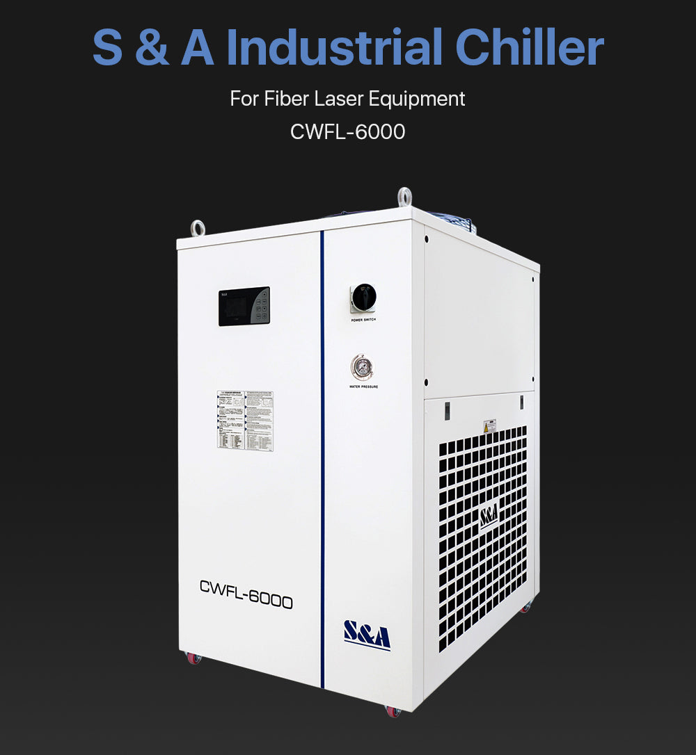 S&A Original Industrial Chiller（Fiber）CWFL-6000 380V 50HZ 60HZ