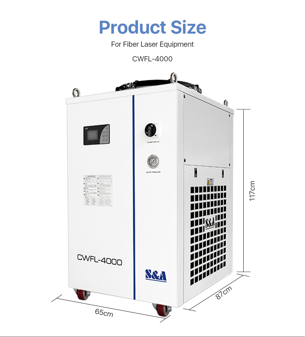 S&A Industrial Chiller（Fiber）CWFL-4000EN & 4000BN