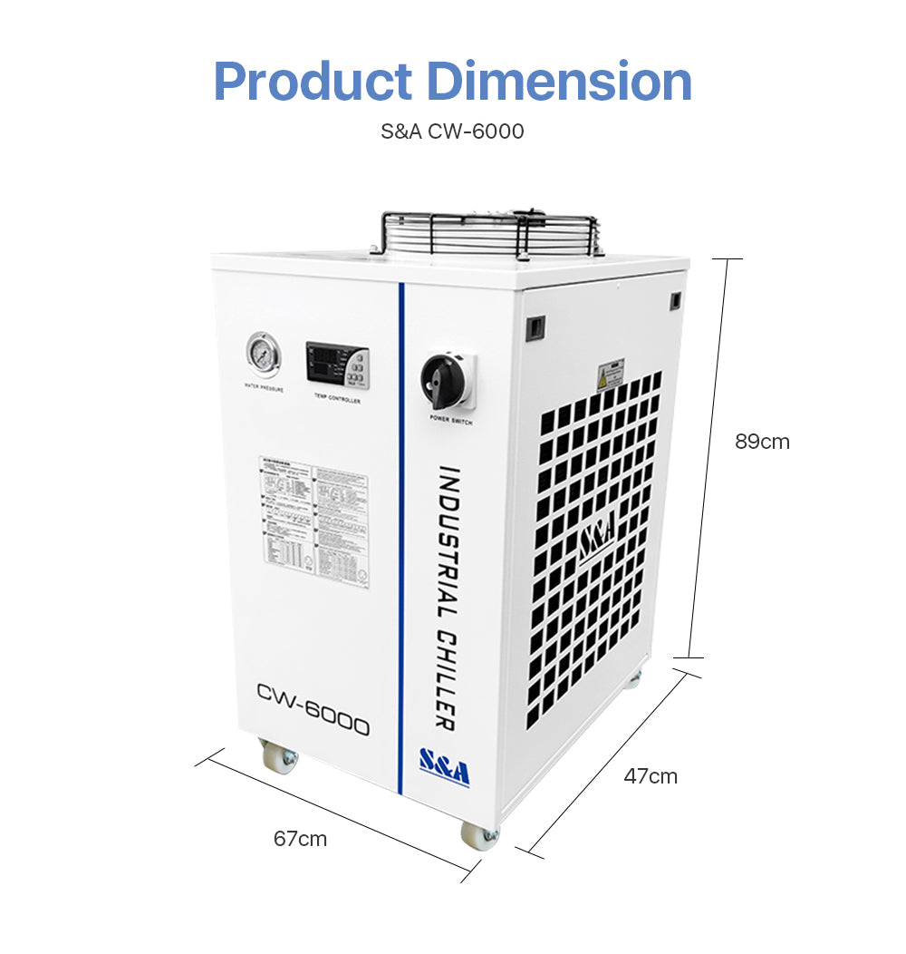 S&A Original Industrial Chiller（Fiber）CW-6000