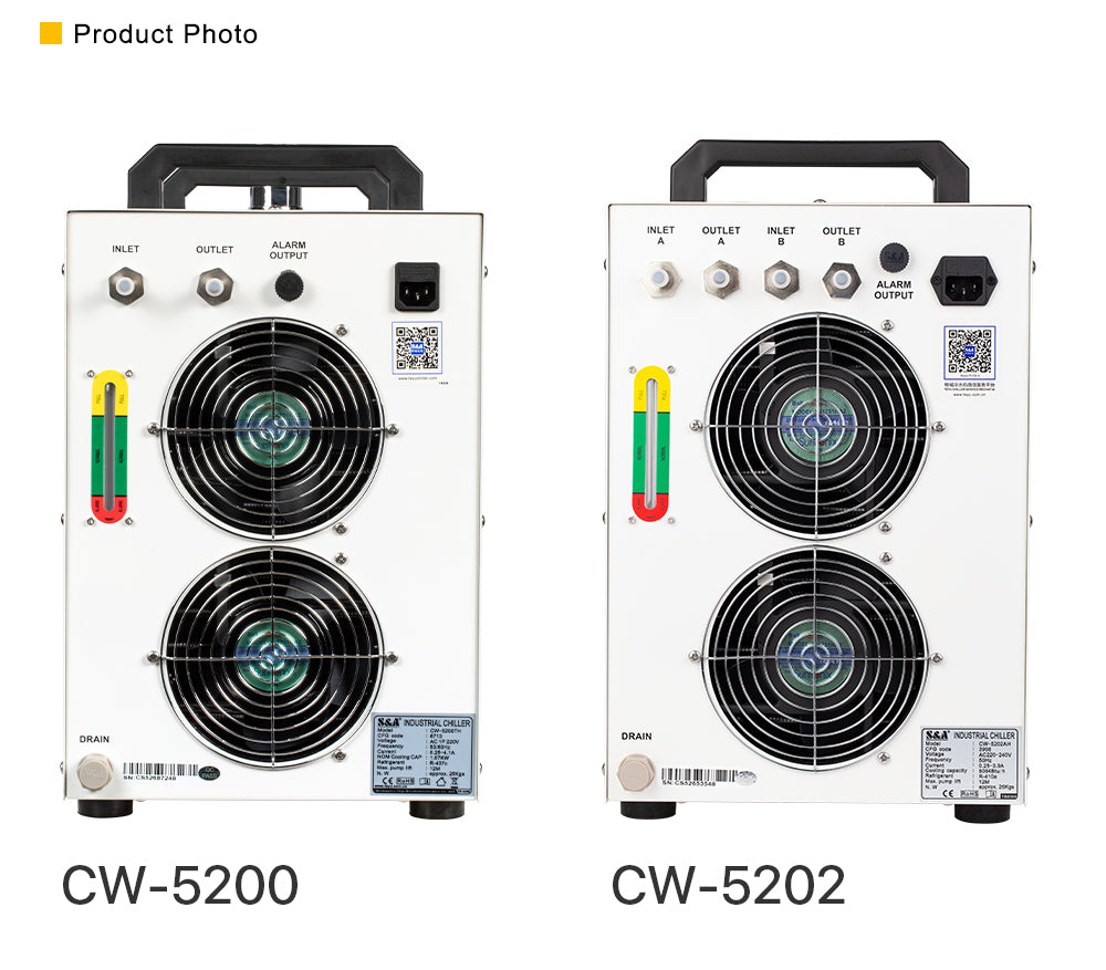 Raylasers S&A Industrial Chiller