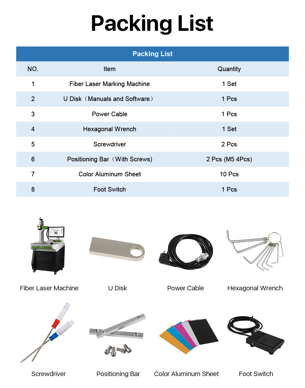 1064nm Auto Focus Fiber Marking Machine Raycus 20W 30W 50W UltraMarker-A