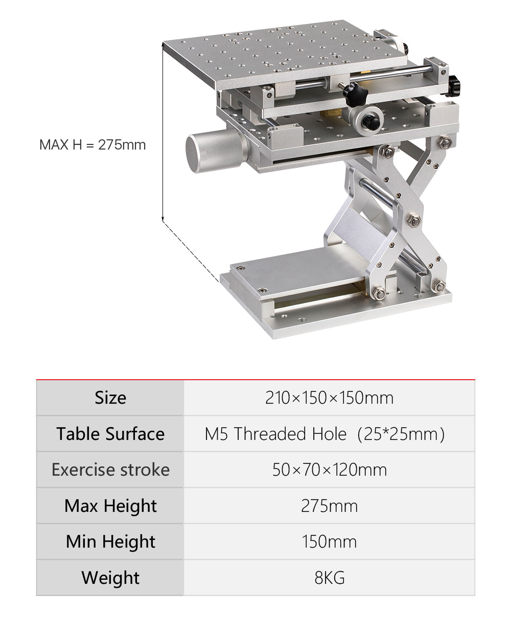 DT Laser Marking Machine Workbench Three-Dimensional Workstation