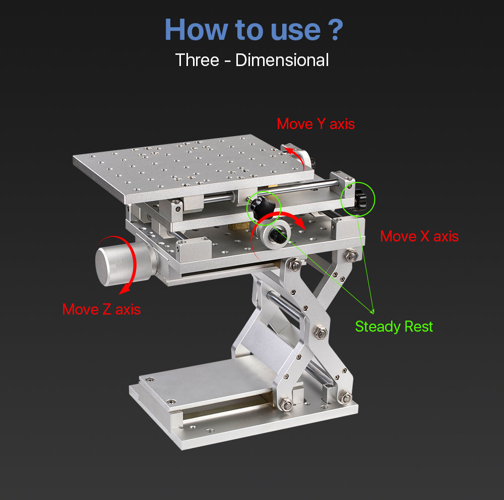 DT Laser Marking Machine Workbench Three-Dimensional Workstation