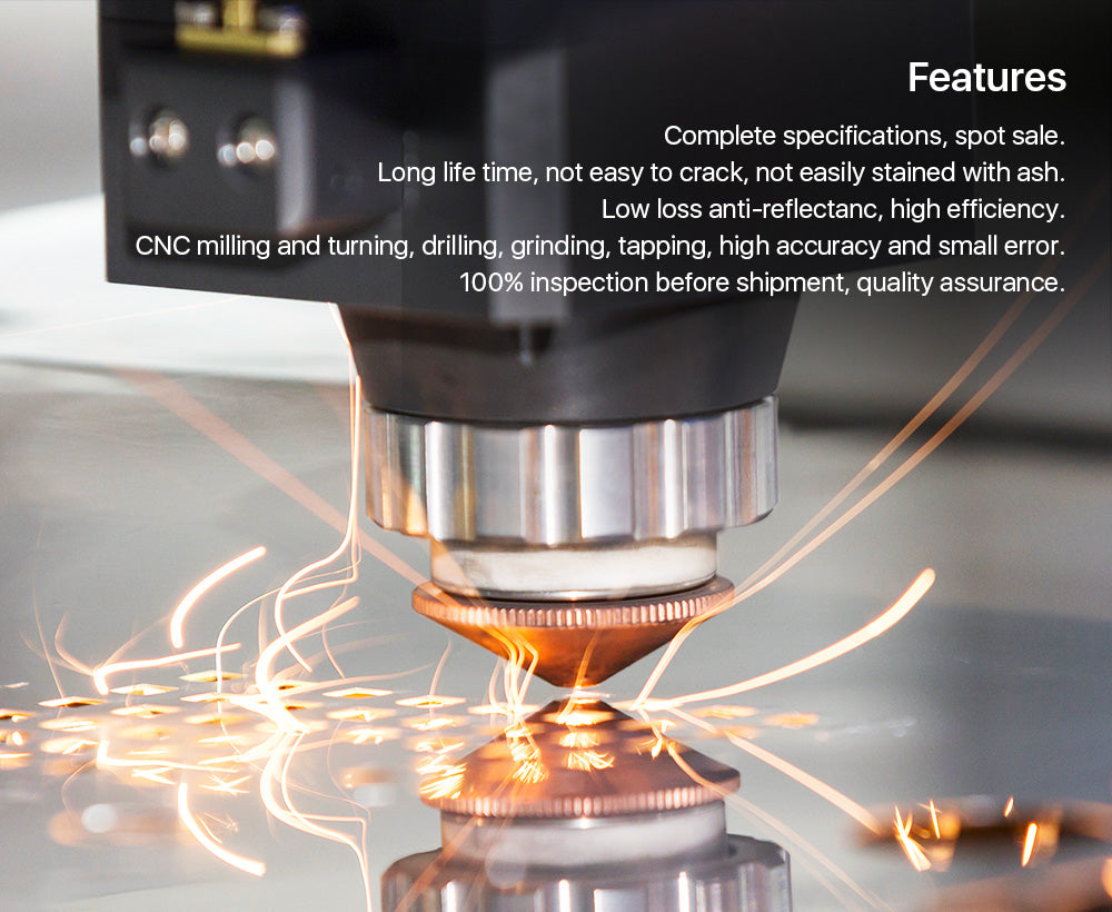 Raylasers Nozzles B Type for Raytools FZ Cutting Nozzles Dia.32mm Height 15mm Caliber 0.8 - 6.0mm