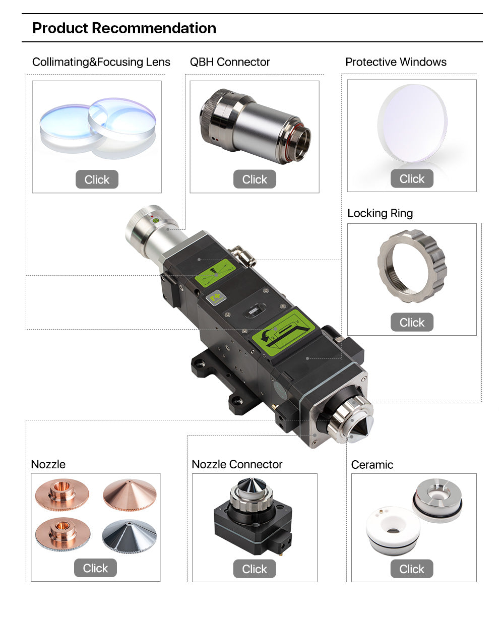 Raylasers Laser Nozzle for Raytools Cutting Nozzles