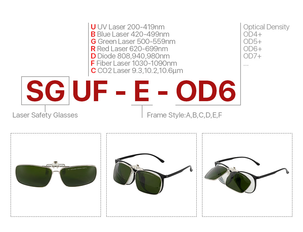 Safety Goggles Protective Goggles for Fiber Laser