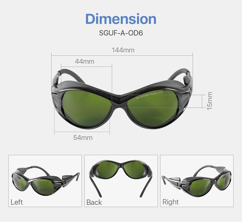 Safety Goggles 1064nm For Fiber Laser