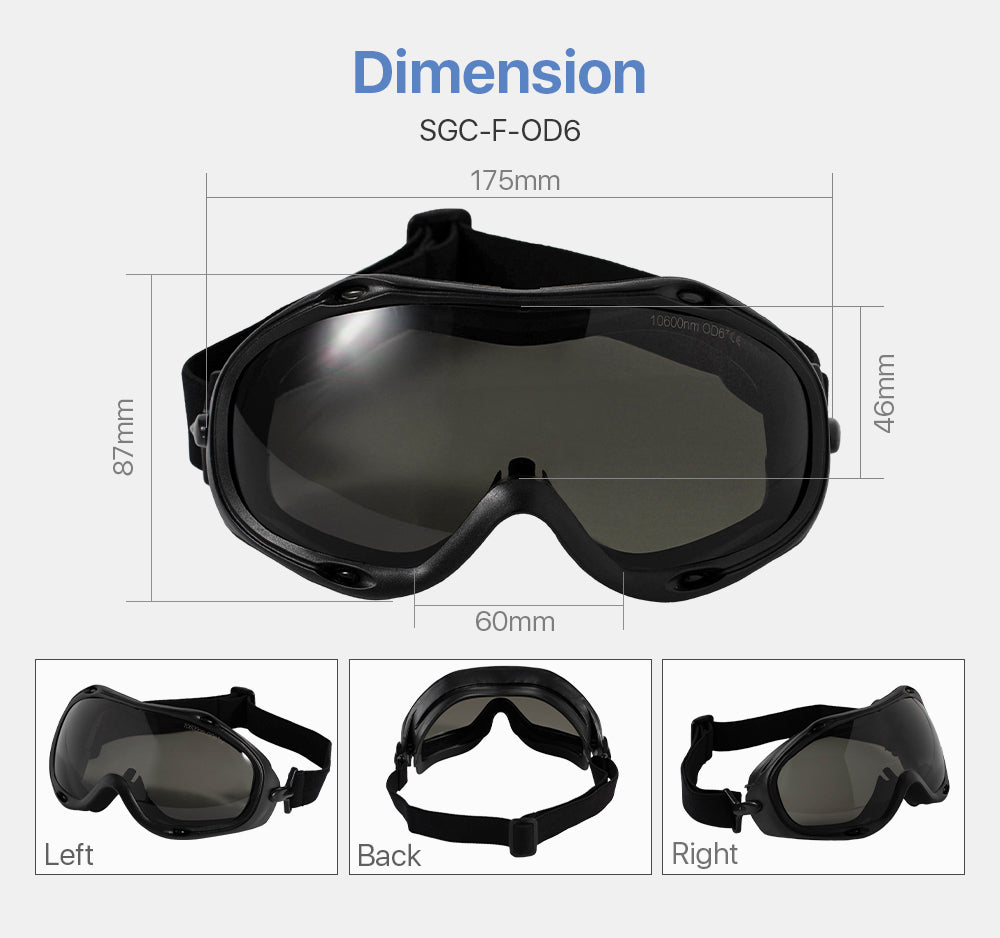 CO2 Laser Safety Goggles