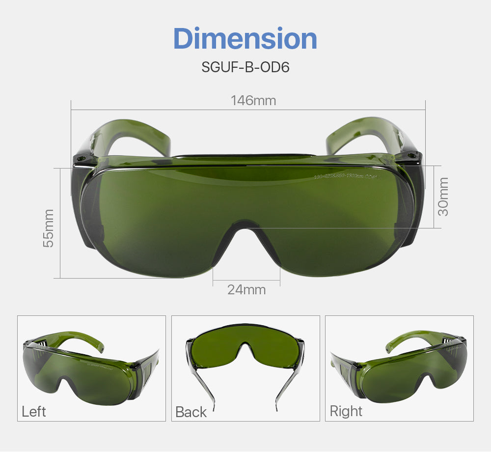 Safety Goggles 1064nm For Fiber Laser