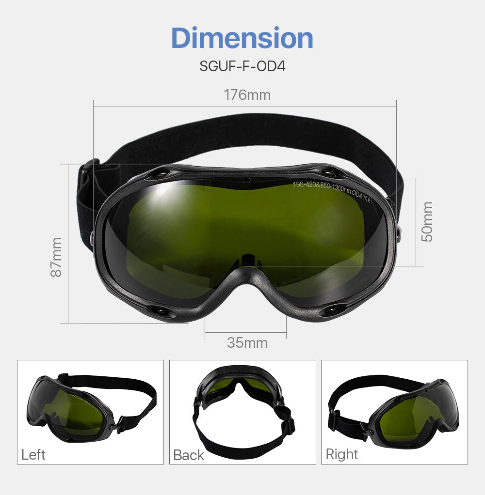 Laser Safety Goggles Protective Glasses