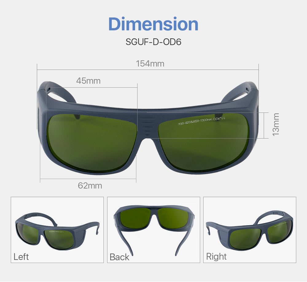 Safety Goggles 1064nm For Fiber Laser