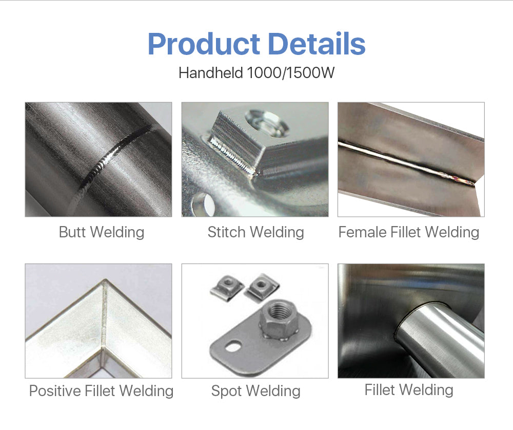 Raylasers 1-1.5KW Handheld Fiber Laser Welding Machine