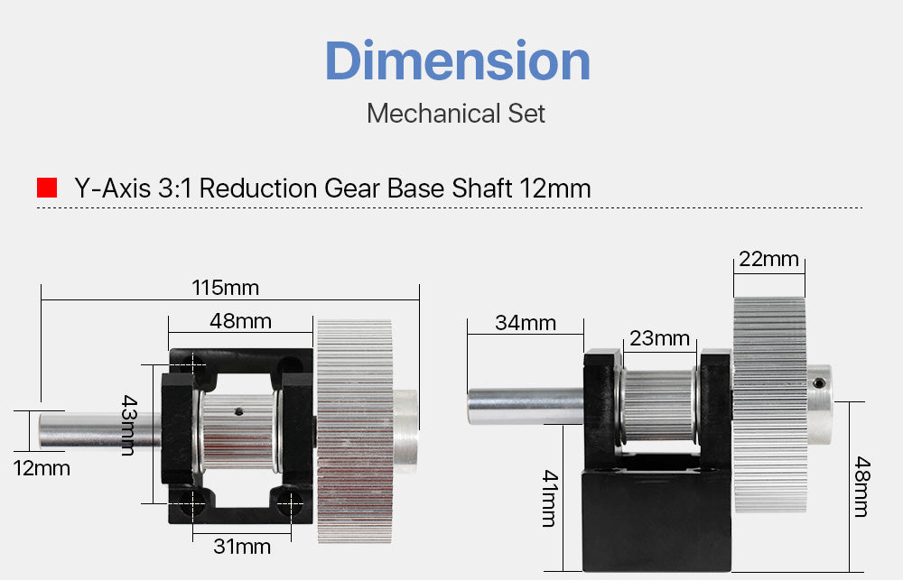 LC Gear Base Set Machine Mechanical Parts