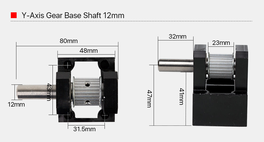 LC Gear Base Set Machine Mechanical Parts