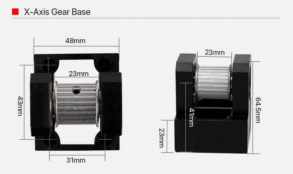 LC Gear Base Set Machine Mechanical Parts