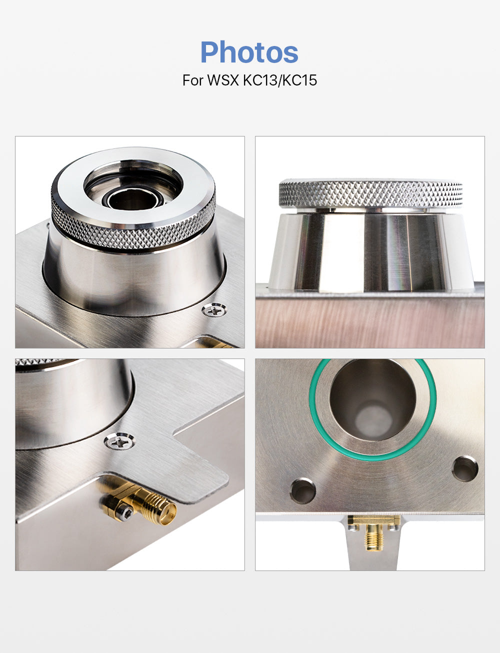 Nozzle Connector for WSX KC13 KC15 Fiber Laser Cutting Head