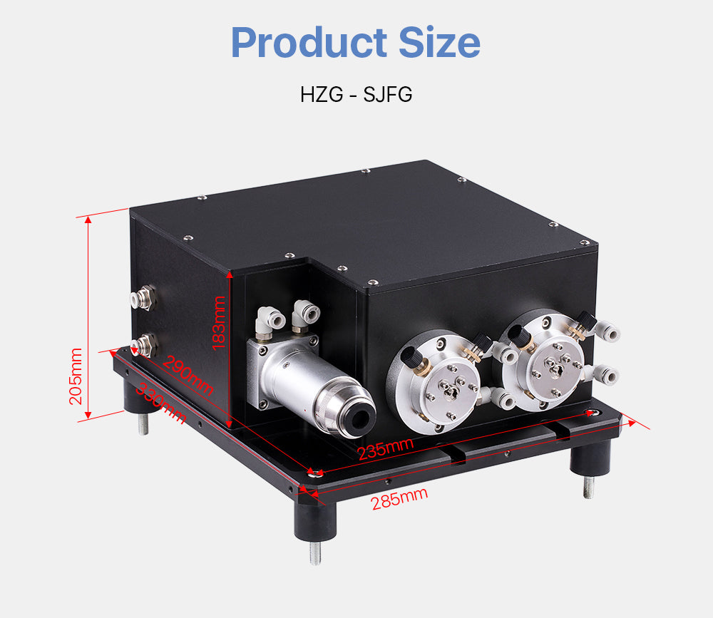 Raylasers BM9 QBH To D80 Fiber Optic Splitter Box