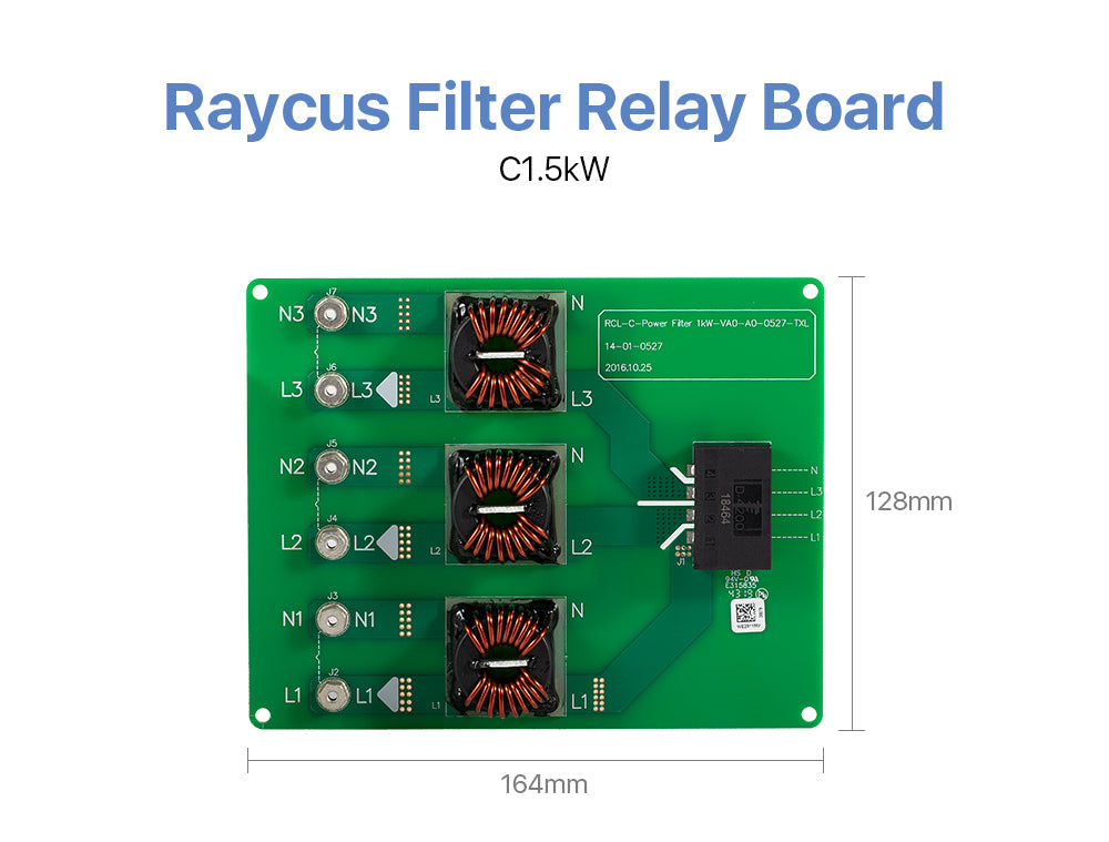 Raylasers Raycus Filter Relay Board