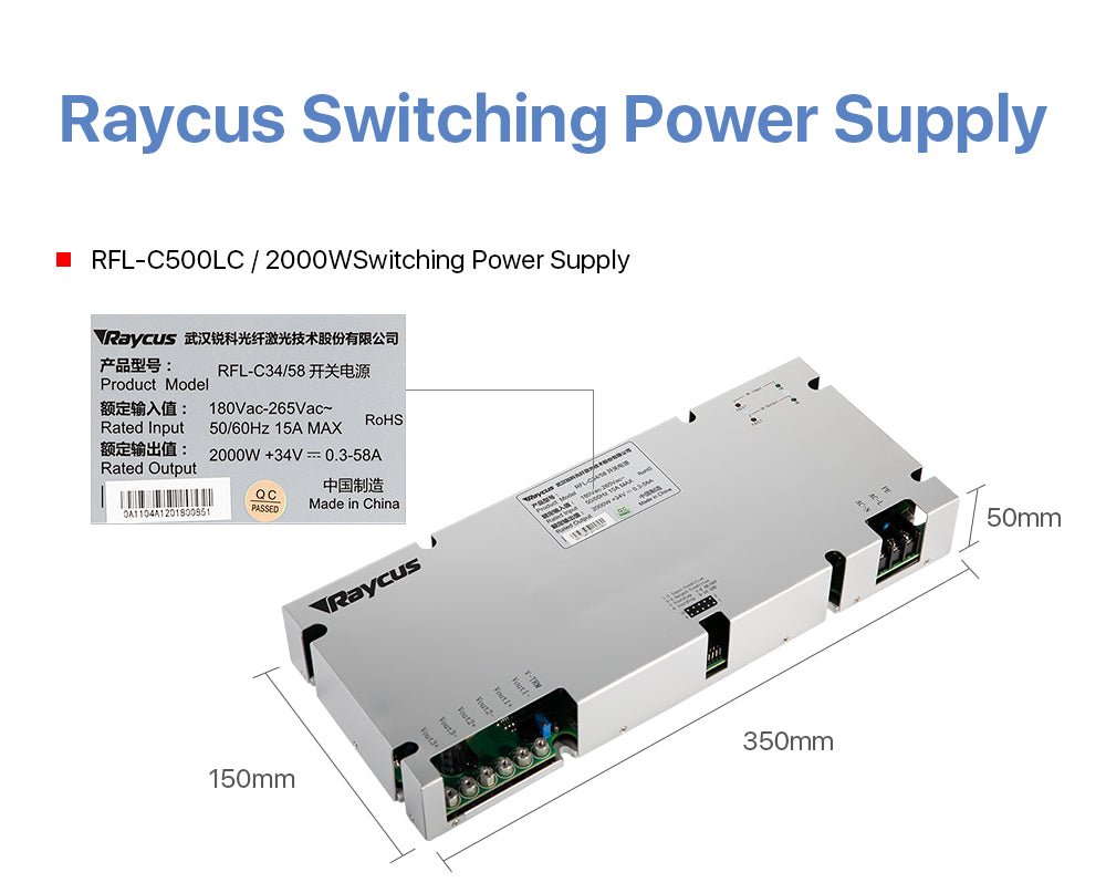 Raylasers Raycus Switching Power Supply