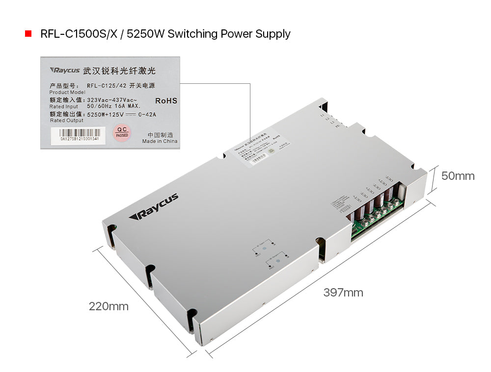 Raylasers Raycus Switching Power Supply