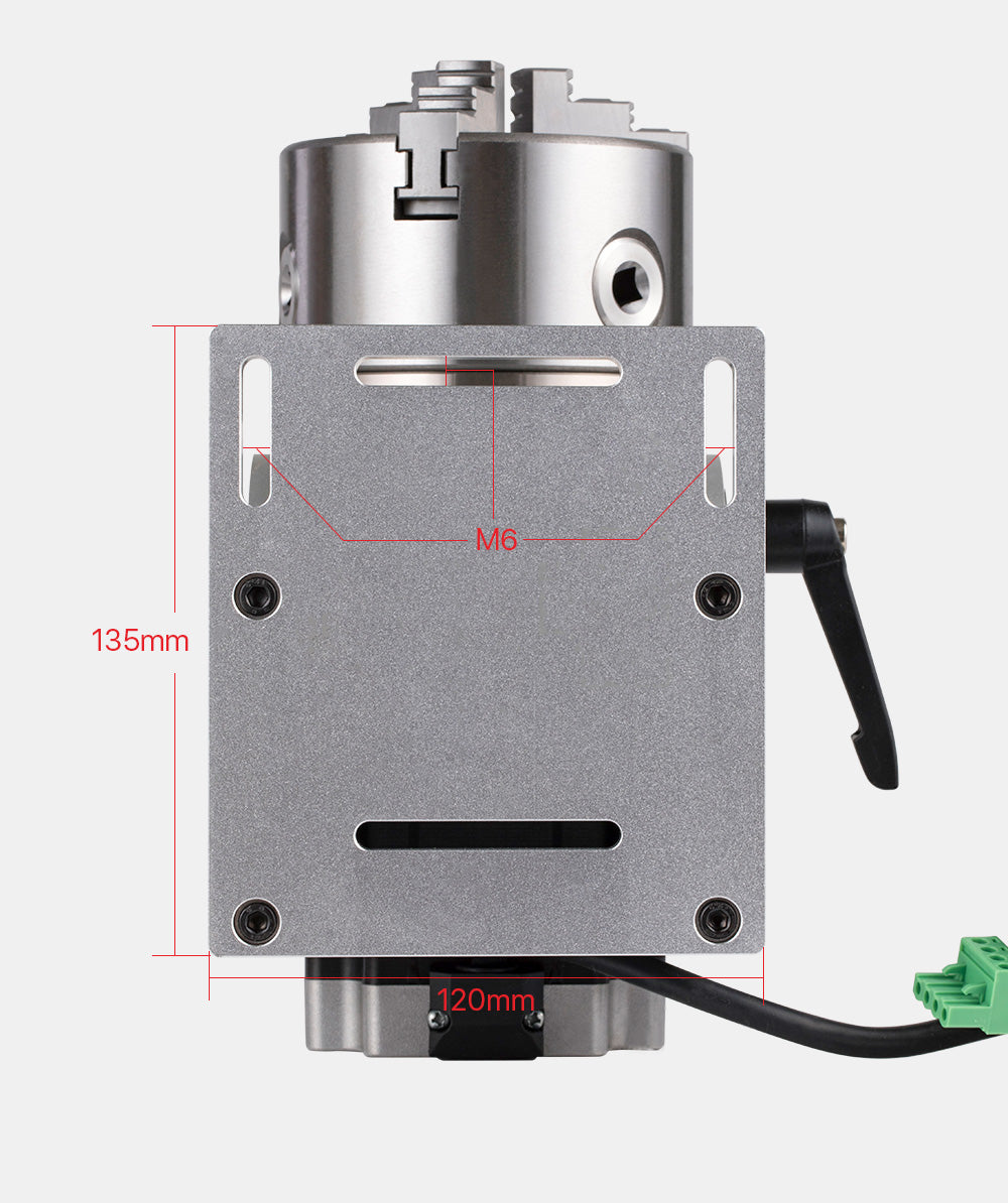 Rotary Attachment Diameter10mm Neam 34 Motor and Driver for Cuboid Objects Circular Marking